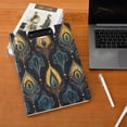thumbnail image 5 of FORMRS A4 Clipboard Folder with Pen Holder Horizontal Foldable School Office Binder, Navy Blue Art Pattern, 5 of 9