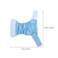 thumbnail image 3 of KAKOWELY 1pc Washable Waterproof Sticker Nappy Adults Elderly People Cloth Diaper,12.99"X13.78"X0.39", 3 of 4