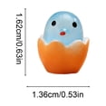 thumbnail image 3 of Easter Bling In Dark Chicks Figurines Mini Chick Statues For Easter Egg Stuffers Garden Decor, 3 of 6