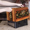 thumbnail image 5 of Xixirimido Aztec Tribe Sunflower Hummingbird Print Toaster Covers Bread Maker Cover, Kitchen Small Appliance Covers, Microwave Toaster Oven Cover Toasters Kitchen Accessories, for 2 Slice, 5 of 7