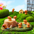 thumbnail image 2 of Mini Capybara Resin Statue, Capybara Model Ornaments, Miniature Animals, Desktop Outdoor Craft Ornaments, 2 of 6