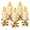 5PCS, variant on CLIQKWEN 5/10-Piece Flameless Clip-On Christmas Tree Candle Set - LED Warm White Flickering, Removable Clips - Battery-Powered Holiday & Festival Decor