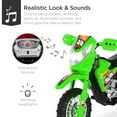 thumbnail image 6 of Best Choice Products 6V Kids Electric Battery Powered Ride On Motorcycle w/ Training Wheels, Lights, Music - Green, 6 of 9