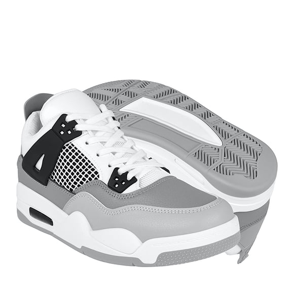 TENIS BLACK REPUBLIC HOMBRE PM2491907 SIMIPIEL GRIS