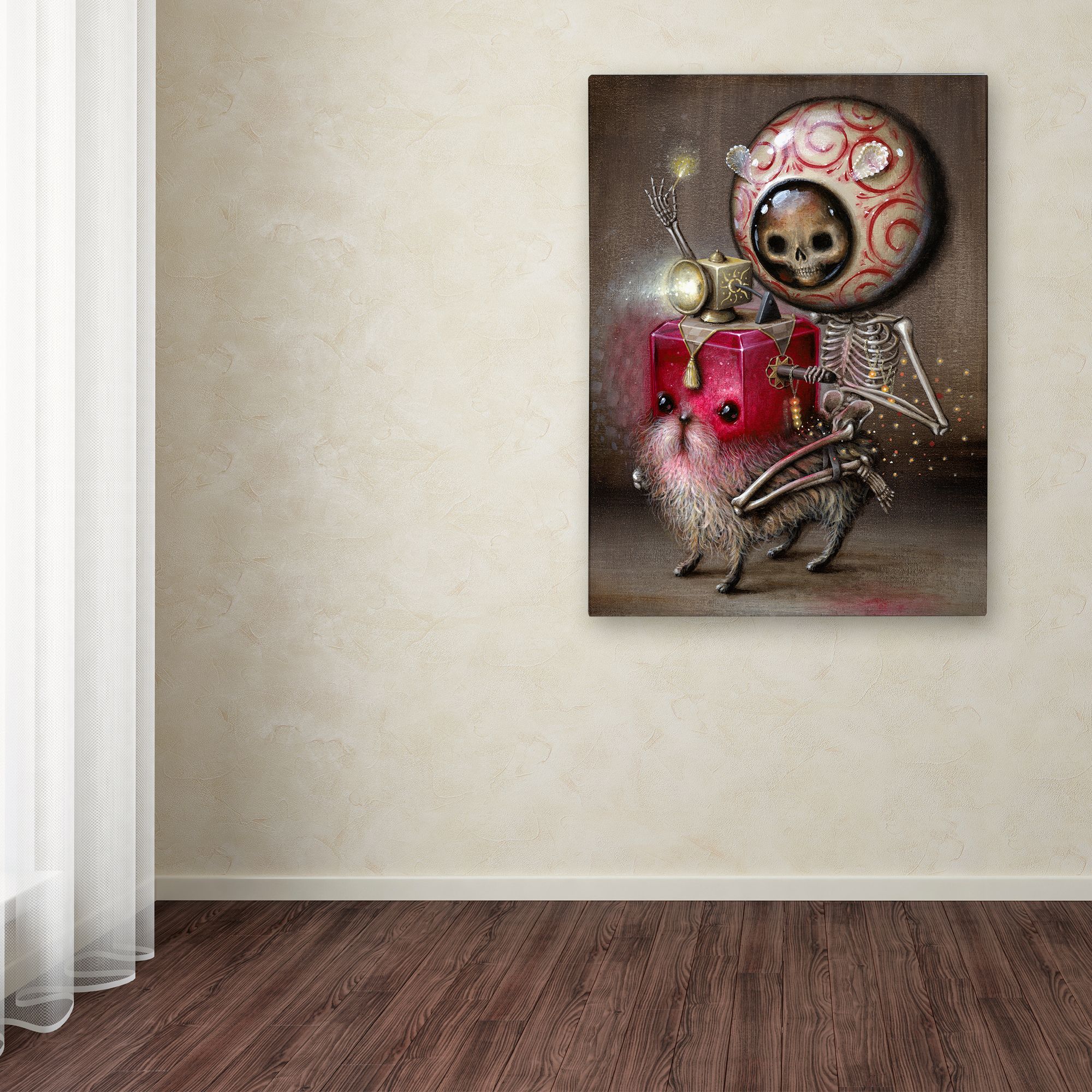 Trademark Fine Art 'Light Rider' Canvas Art by Jason Limon