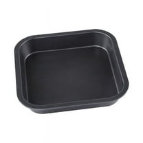 Non Stick Pizza Pan Bakeware Carbon Steel Square Deep Plate Tray Bread Cake Mold