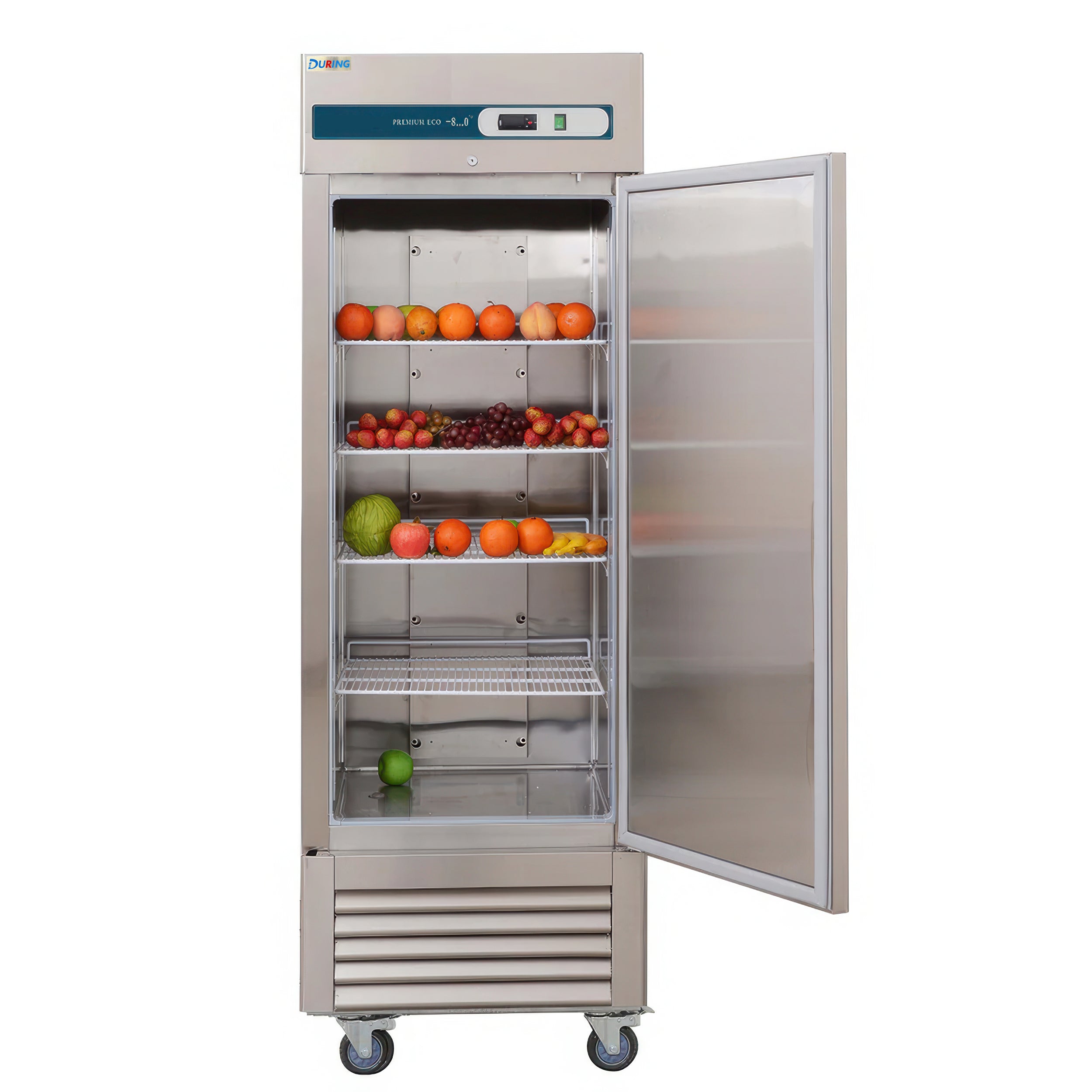 DURING D-KF-27B 27"  Commercial Reach-in Freezer, 23 Cu.ft Stainless Steel