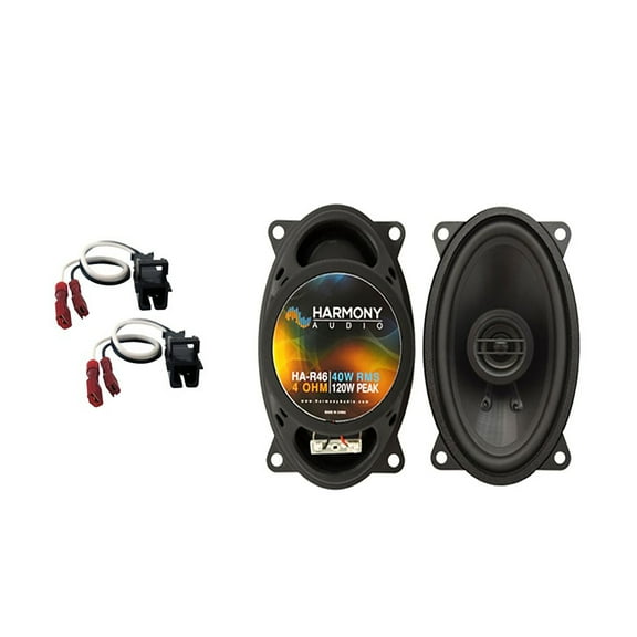 Fits Chevy Caprice 1994-1996 Front Door Replacement Harmony HA-R46 Speakers