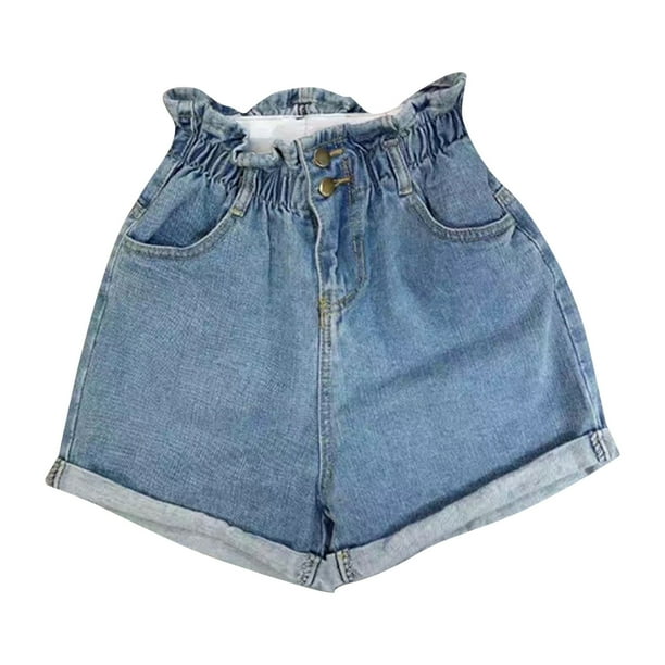 Girls in denim shorts sale