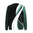 thumbnail image 3 of Blusa y camisa de manga larga con cuello vuelto para hombre, jersey de solapa de manga corta, top deportivo de manga corta con solapa, blusa de poliéster para hombre, 3 of 4