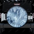 thumbnail image 1 of Abstract Ice Art Pattern Polyester Universal Spare Wheel Tire Cover Wheel Covers for Trailer RV SUV Truck Camper, 1 of 5