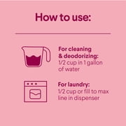 Clorox Scentiva Scented Liquid Bleach, Cherry Blossom & Peach, 121 fl oz
