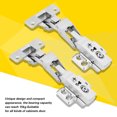 thumbnail image 3 of Bisagra de cierre de puerta para muebles, accesorios de fijación de aleación de Zinc de 125 grados, 2 uds. VoborMX herramienta, 3 of 8