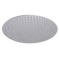 ALFI brand RAIN16R-PSS Solid Polished Stainless Steel 16" Round Ultra Thin Rain Shower Head
