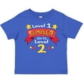 thumbnail image 3 of Inktastic Level 1 Complete, on to Level 2 2nd Birthday Level Up Boys or Girls Toddler T-Shirt, 3 of 5