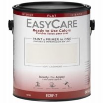 1 gal Interior Flat Acyrlic Colors Paint & Primer, Soft Cashmere