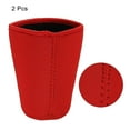 thumbnail image 3 of Uxcell Neoprene Insulated Reusable Coffee and Tea Cup Sleeve Red Pack of 2, 3 of 6