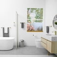 thumbnail image 5 of Accesorios de baño de acero inoxidable, soporte para toallas, soporte para papel higiénico, gancho, acabado en oro cepillado, 3 piezas, 5 of 5