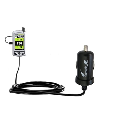Gomadic Intelligent Compact Car / Auto DC Charger suitable for the SkyGolf Breeze - 2A / 10W power at half the size. Uses Gomadic TipExchange Technolo