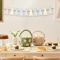 thumbnail image 4 of Tyidzon Easter Banner, Bunny Paper Garlands Hanging Decor for Easter Decorations, Festive Rabbits Banner for Party Holiday Spring Celebrations Decor, 4 of 6