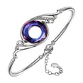 thumbnail image 2 of Crystal Peacock Gradient Bracelets Creative Colorful Jewelry Gift para mujeres mamá Wmkox8yi sjalhkljlk1507, 2 of 5