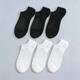 thumbnail image 3 of 6 Pairs Summer Breathable Invisible Socks, Unisex Low-Cut Ankle Socks, 3 of 8