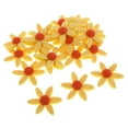 thumbnail image 1 of segolike 20 Pieces EVA Foam Flower Stickers Self-Adhesive Accessories Yellow, 1 of 9