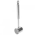 thumbnail image 4 of YLSHRF Double‑side Stainless Steel Food Grade Meat Hammer, Meat Tenderizing Tool, Durable For Home Kitchen Use, 4 of 8