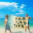thumbnail image 4 of Riecok Beach Towels 2025 New beach Summer Oversized Microfiber Beach Towel bath towels Super Absorbent Fast Drying Beach Towel (150x75CM), 4 of 10
