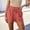 Watermelon Red women high waisted shorts with pockets a1, variant on Cagogo Women High Waisted Shorts with Pockets Casual Loose Summer Party Shorts for Women Linen Beach Lounge Drawstring Bottoms Fashion Travel Clothes, Army Green S