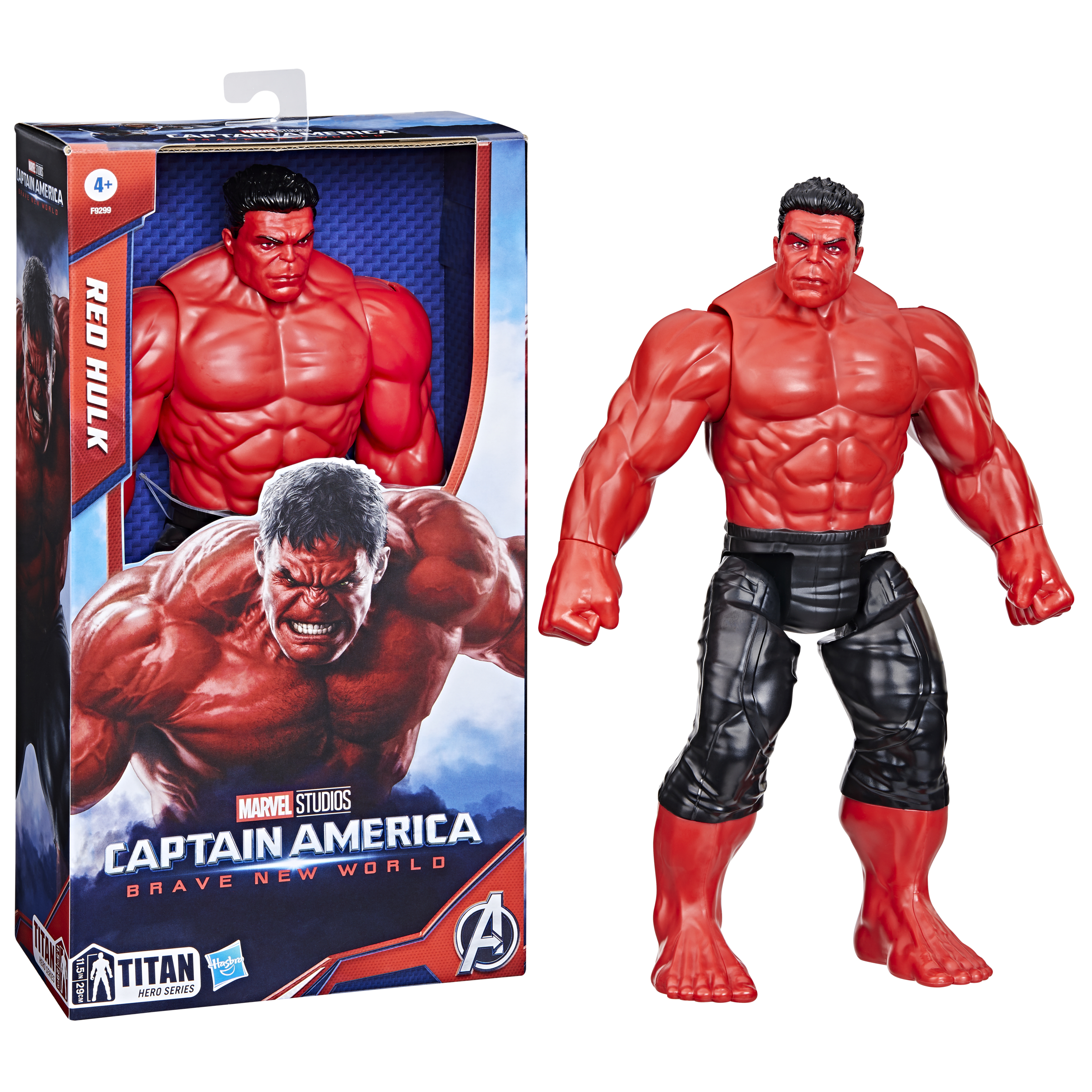 Marvel Studios Captain America Red Hulk 12-Inch Deluxe Figure photo 1