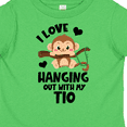 thumbnail image 4 of Inktastic Monkey I Love Hanging out with My Tio Boys or Girls Toddler T-Shirt, 4 of 5