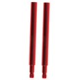 thumbnail image 1 of LOVIVER 2pc Red Bike Wheel Aluminum Alloy Presta Valve Extender 70mm, 1 of 8