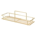 thumbnail image 4 of Shisuyan Shower Shelf Wall Storage Rack Organizer Kitchen Bathroom Wall Metal Storage Rack, 4 of 9