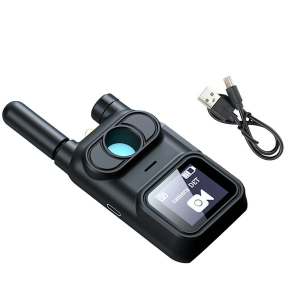 NATEFEMIN RF Signal Bug Detector Anti Spy Camera Finder for Hotel Privacy GPS Tracking Eavesdropping Portable Design