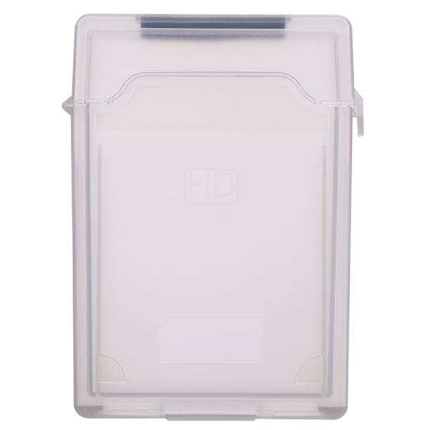 Funda Protectora HDD SSD 2 5 Pulgadas Caja Disco Duro Plástico A Prueba Golpes (gris)