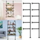 thumbnail image 1 of Estantes de pared decorativos de metal de 5 niveles con tubos industriales, soporte de librero de madera oso de fresa Hogar, 1 of 6