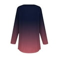 thumbnail image 4 of Womens Henley Tops Long Sleeve, Comdrip Long Sleeve Tops for Women Neck Casual Petite T Shirts Long Sleeve Tunic Tops for Women Light Violet S, 4 of 5