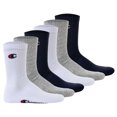 thumbnail image 1 of Champion Calcetines Unisex,6 Par - Crew Socks Basic Azul/Blanco/Gris EU 39-42, 1 of 3