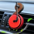 thumbnail image 1 of Dvkptbk Cars Désodorisants Montés sur Voiture Clips de Ventilation Lecteur de Disques Désodorisants de Voiture Note Musicale Accessoires de Voiture Cadeau Ornement de Voiture Phonographe Rétro Parfum Aromathérapie Aromatherapy, 1 of 6