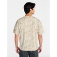 thumbnail image 3 of No Boundaries Men's Oversized Boxy Tee with Short Sleeves, XS-4XLT, 3 of 5