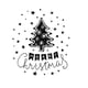 thumbnail image 1 of sweethay Adhesivo de pared de árbol de Navidad, bricolaje, fiesta temática decorativa, vacaciones, Navidad, calcomanía, atmósferas, ventana, Fondo de Decoración del hogar Negro sweethay HA075057-01, 1 of 6