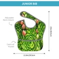 thumbnail image 4 of Kdxio Cactus And Succulents Bibs For Babies, Baby Bibs for Eating, Toddler Bibs, Waterproof Bibs, Feeding Bibs, for Toddlers, Boys, Girls, 4 of 8