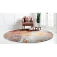 thumbnail image 3 of Jill Zarin Jill Zarin’s Downtown Round Abstract Modern Area Rugs, Multi-color, 3 of 6