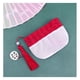 thumbnail image 4 of Sonducket Bolsita para festivales, bolsa bordada con borlas, regalo de joyería, bolsa con cordón de almacenamiento vacío, colgante para coche, Accesorios de disfraces Vino rojo 8*13cm, 4 of 6
