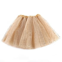 Acahhotxx Tutu Skirt, Baby Girls Ballet Dance Skirt 3 Layers Tulle Sequins Pettiskirt