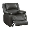 thumbnail image 4 of Relax-a-Lounger Warren Standard Manual Recliner, Brown Fabric, 4 of 5
