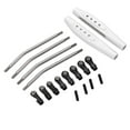 thumbnail image 3 of RC Rear Arms Kit, High Strength Lightweight RC Rear Trailing Arms Metal With Suspension Link For RR10 90048 90053 RC Car Silver, 3 of 8