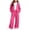 Hot Pink, variant on BXJX Girls Outfit Sets Size 10-12, Spring Fall Long Sleeve Zip up Hoodies and Sweatpants 2 Piece Sets