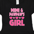 thumbnail image 4 of Inktastic Mimi and Pawpaw Girl Granddaughter Valentine Girls Baby Dress, 4 of 5